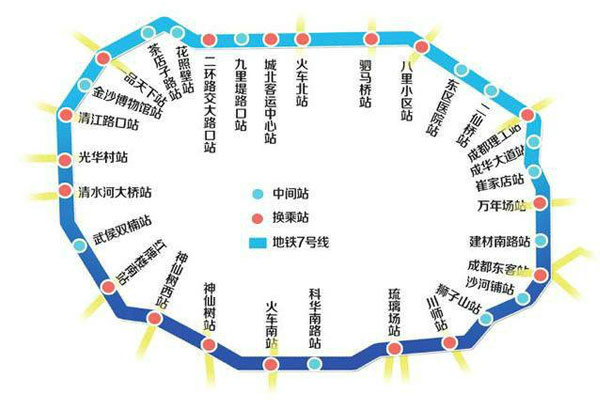 北京7号线线路图图片
